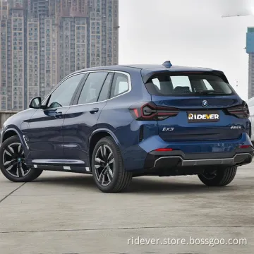 Ridever Good Prices 2022 Bm W IX3 EV 5 Doors 5 Seats Car Passager SUV Cltc 550 535 Kilometers Electric Motor Second Luxury 0 Km Vehicles Used Cars for Sale